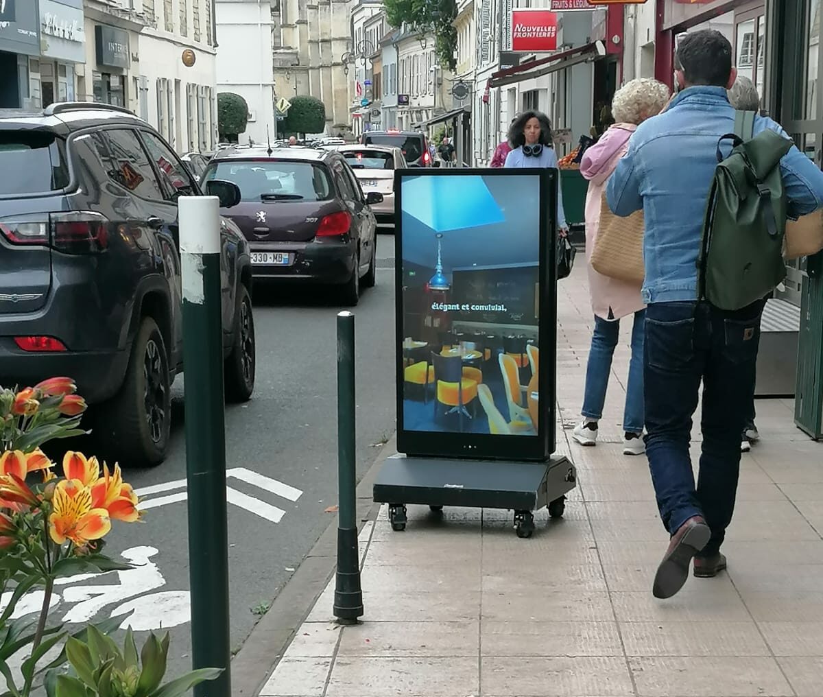 Chevalet extérieur double face pour Loft à L'Isle Adam